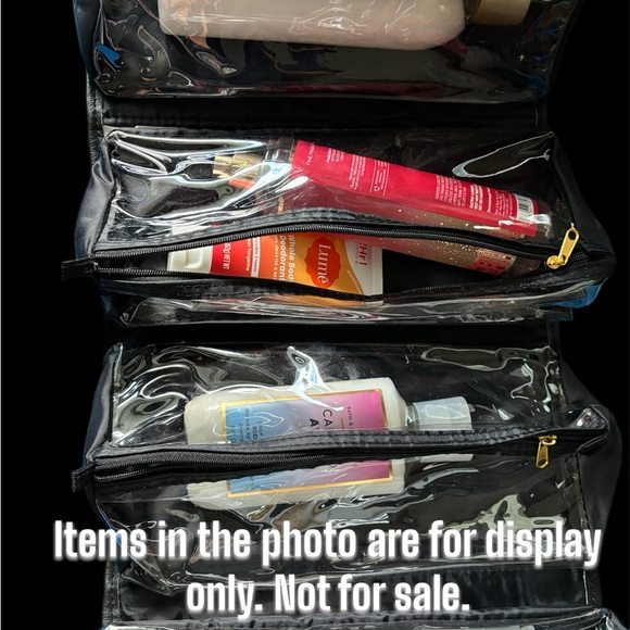 Joy Mangano Better Beauty Case Roll-up Organizer  ~ Lg, Black - Picture 15 of 15